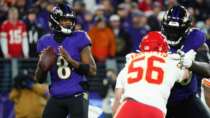 Kansas City Chiefs står i centrum mot Baltimore Ravens i premiären